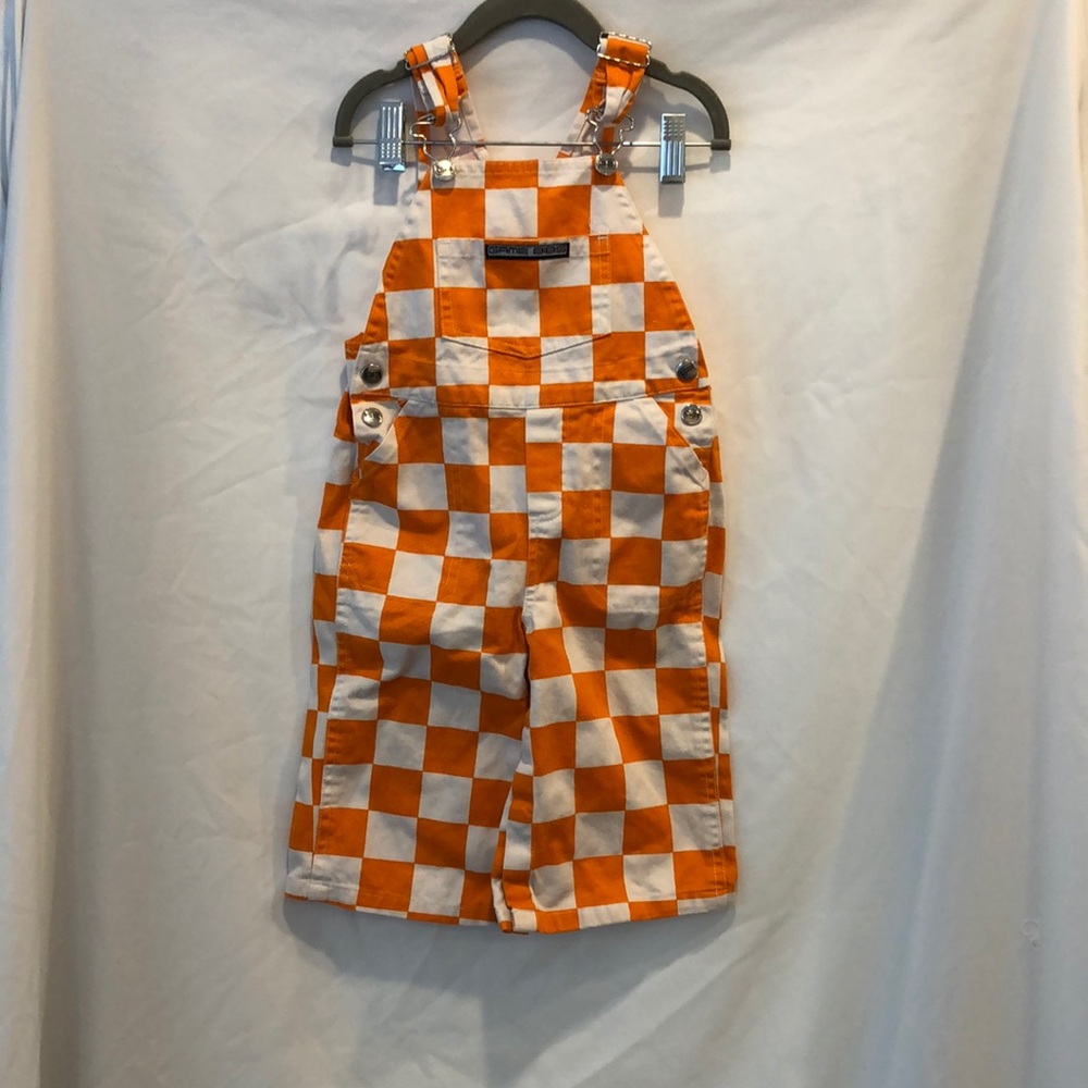 University of Tennessee Checkerboard Bib Overalls
